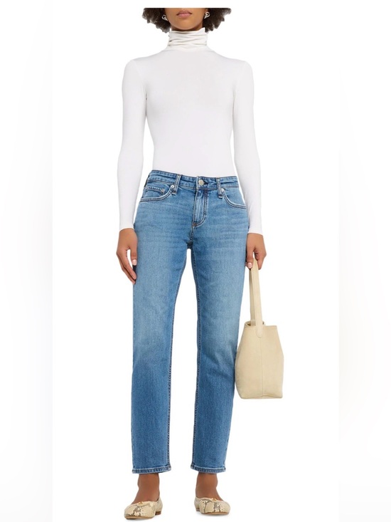 rag & bone Denim - NWT Rag & Bone Dre Low-Rise Stretch Boyfriend Jeans - Julienne; Size 27